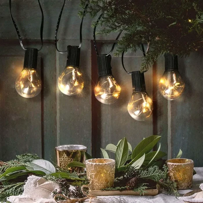 Solight vonkajšia reťaz s dekoratívnym LED žiarovkami, 10x micro LED, žiarovka, 3m, 3xAA – Obrázok 3