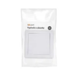 Solight vypínač Slim č. 6 striedavý - schodiskový, biely – Obrázok 3