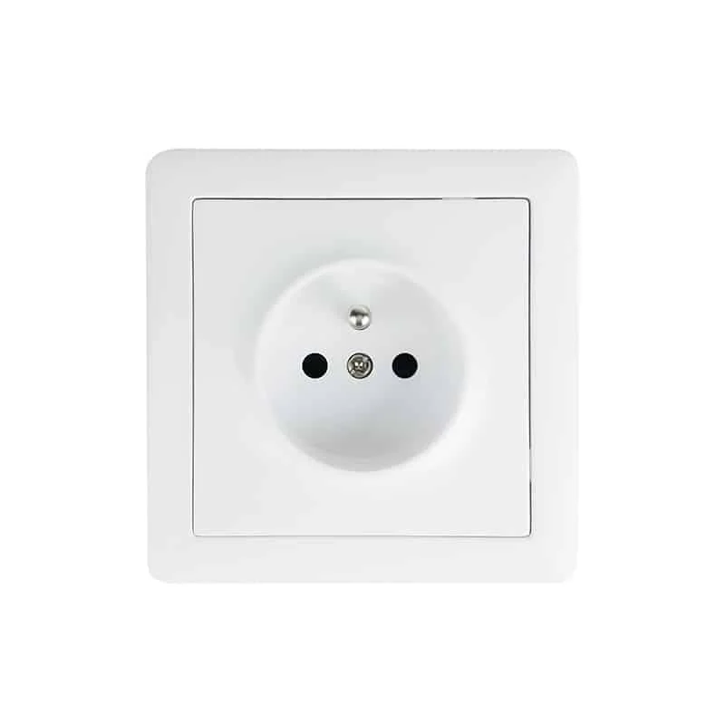 Solight zásuvka Slim Solight zásuvka Slim, biela – Obrázok 1