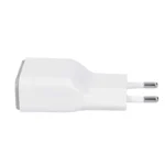 Solight USB nabíjací adaptér, fast charge: 1x USB Qualcomm, 5V2A/9V1.5A/12V1A,  AC 230V, bielosivý – Obrázok 2