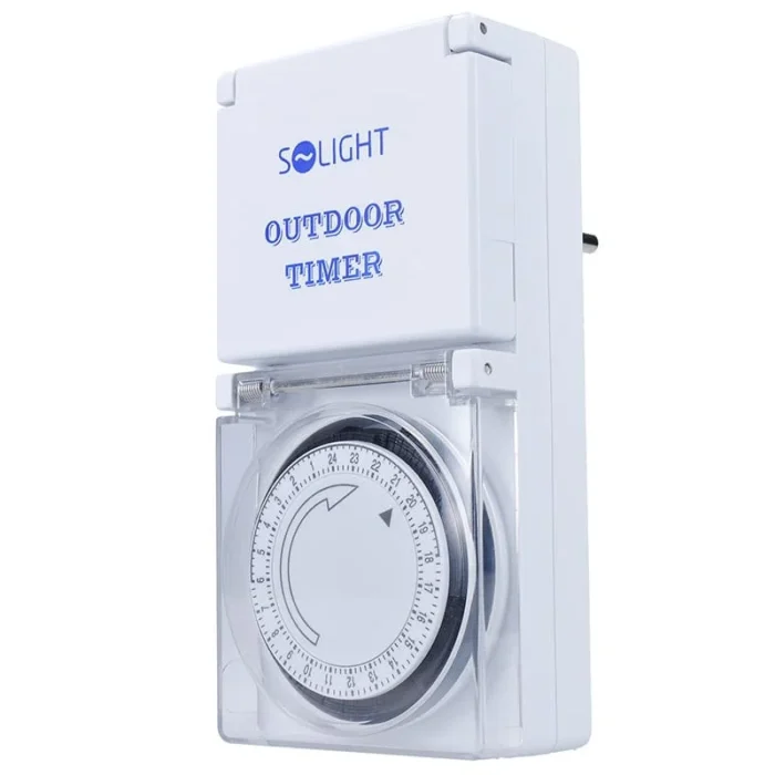 Solight časový spínač, vonkajší, 24 h., 1 režim – Obrázok 2