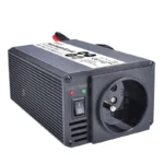 Solight invertor 12V, USB 500mA, kovový, čierny, max. zaťaženie: 200W – Obrázok 3