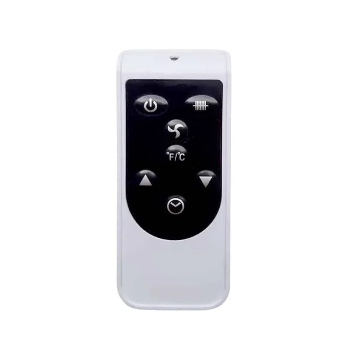 Solight teplovzdušný konvektor 2300W, LCD, ventilátor, časovač, nastaviteľný termostat – Obrázok 3