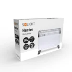 Solight teplovzdušný konvektor 2000W, ventilátor, časovač, nastaviteľný termostat – Obrázok 3