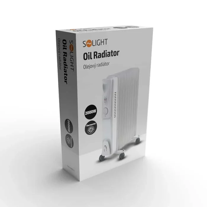 Solight olejový radiátor 2000W – Obrázok 2