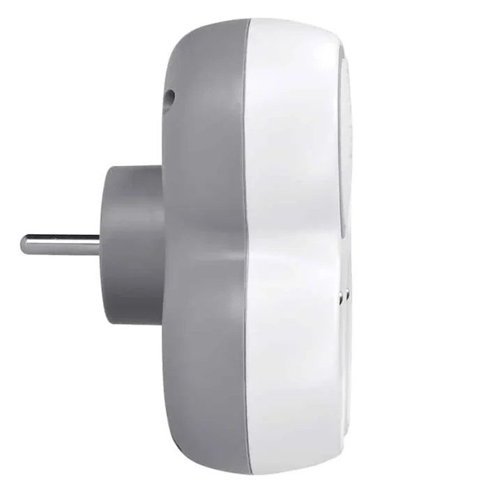Solight rozbočovač, 3x 15A, USB nabíjačka A+C, biely-sivý – Obrázok 4