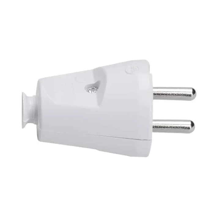 Solight zástrčka priama, IP20, biela – Obrázok 2