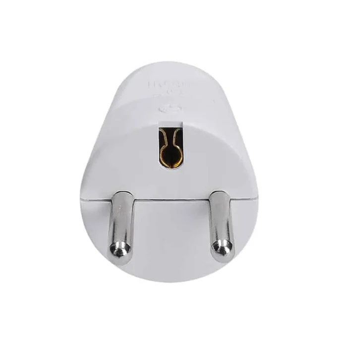 Solight zástrčka priama, IP20, biela – Obrázok 3