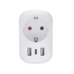 Solight cestovný adaptér USA USB A+C pre použitie v Spojených štátoch, typ B