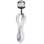 Solight flexo šnúra, 3x 1mm2, biela, 3m – Obrázok 2