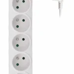 Solight prepäťová ochrana, 150J, 6 zásuviek, 1,5m, biela