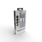 Solight lightning kábel, USB 2.0 A konektor - Lightning konektor, silikón, 1m – Obrázok 3