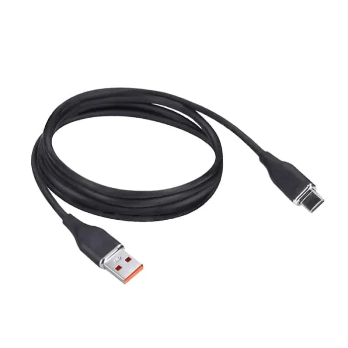 Solight USB-C kábel, USB 2.0 A konektor - USB-C 3.1 konektor, silikón, 2m – Obrázok 2
