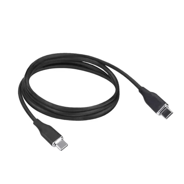 Solight USB-C 3.1 kábel, USB-C konektor - USB-C konektor, silikón, 1m – Obrázok 2