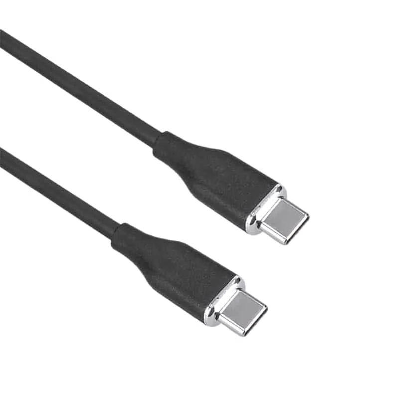 Solight USB-C 3.1 kábel Solight USB-C 3.1 kábel, USB-C konektor - USB-C konektor, silikón, 2m – Obrázok 1