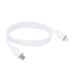 Solight USB-C/Lightning kábel, USB-C konektor - Lightning konektor, silikón, 1m – Obrázok 2