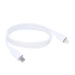 Solight USB-C/Lightning kábel, USB-C konektor - Lightning konektor, silikón, 2m – Obrázok 2