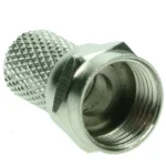 Solight anténny F-konektor, skrutkovacie, priemer: 6,5mm, 10ks, sáčok