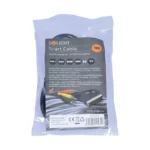 Solight SCART kábel, SCART konektor - 3x CINCH konektor, prepínateľný, 1m, sáčok – Obrázok 2
