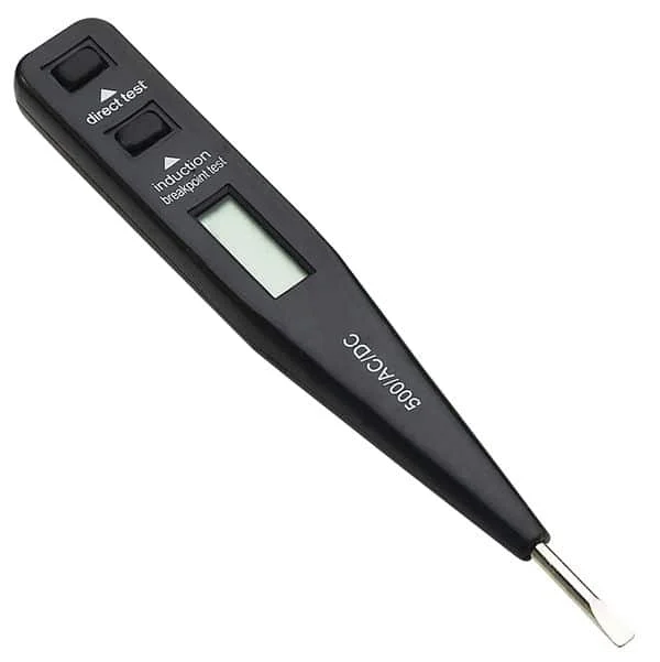 Solight skúšačka Solight skúšačka, LCD, AC napätie: 12 - 230V – Obrázok 1