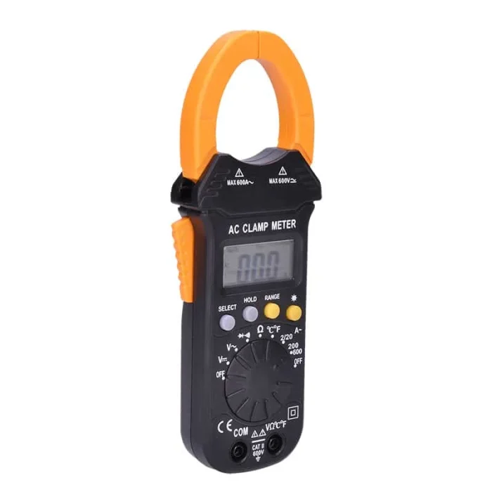 Solight kliešťový multimeter, max. AC 600V/600A, max. DC 600V, test diódy, bzučiak, odpor, teplota – Obrázok 3