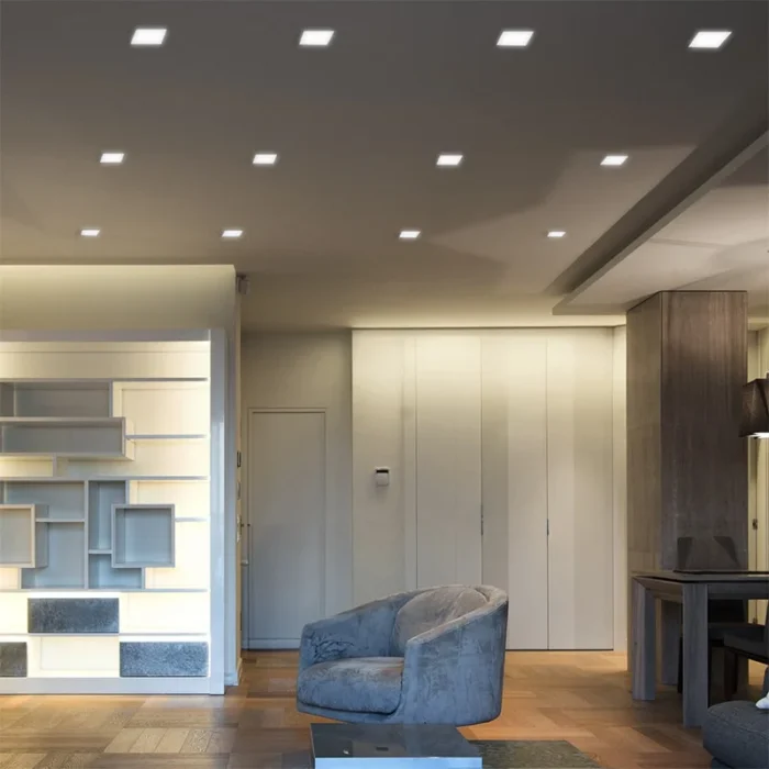 Solight LED mini panel CCT, podhľadový, 24W, 1800lm, 3000K, 4000K, 6000K, štvorcový – Obrázok 3