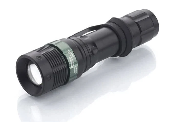 Solight LED kovové svietidlo Solight LED kovové svietidlo, 150lm, 3W CREE LED, čierna, fokus, 3 x AAA – Obrázok 1