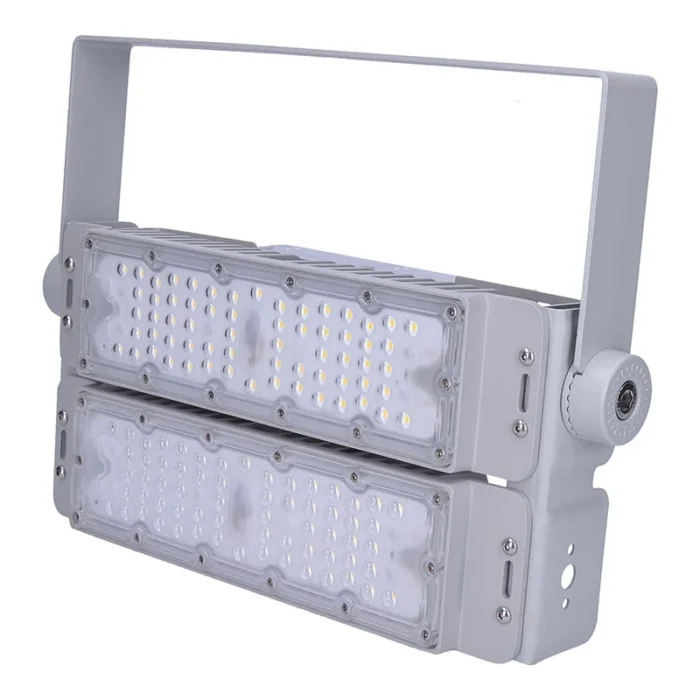 Solight LED vonkajší reflektor Pro + 2, 100W, 15000lm, 4000K, IP65, sivá – Obrázok 4