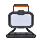 Solight LED reflektor, 20W, prenosný, nabijací, 2000lm, oranžovo-čierny – Obrázok 3