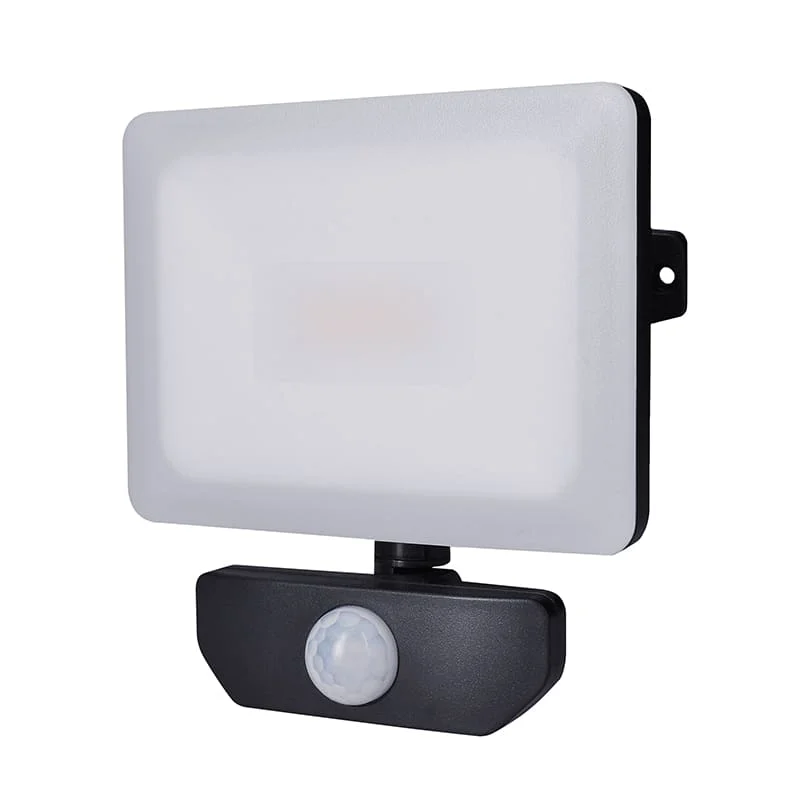 Solight LED reflektor Quick so senzorom Solight LED reflektor Quick so senzorom, 20W, 1700lm, 4000K, IP44, čierny – Obrázok 1