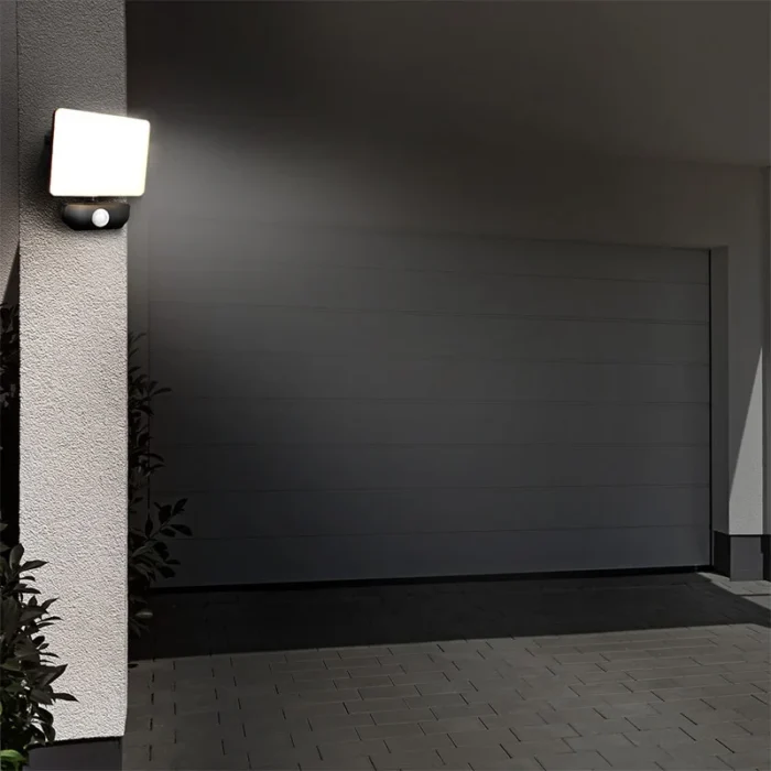Solight LED reflektor Quick so senzorom, 20W, 1700lm, 4000K, IP44, čierny – Obrázok 2