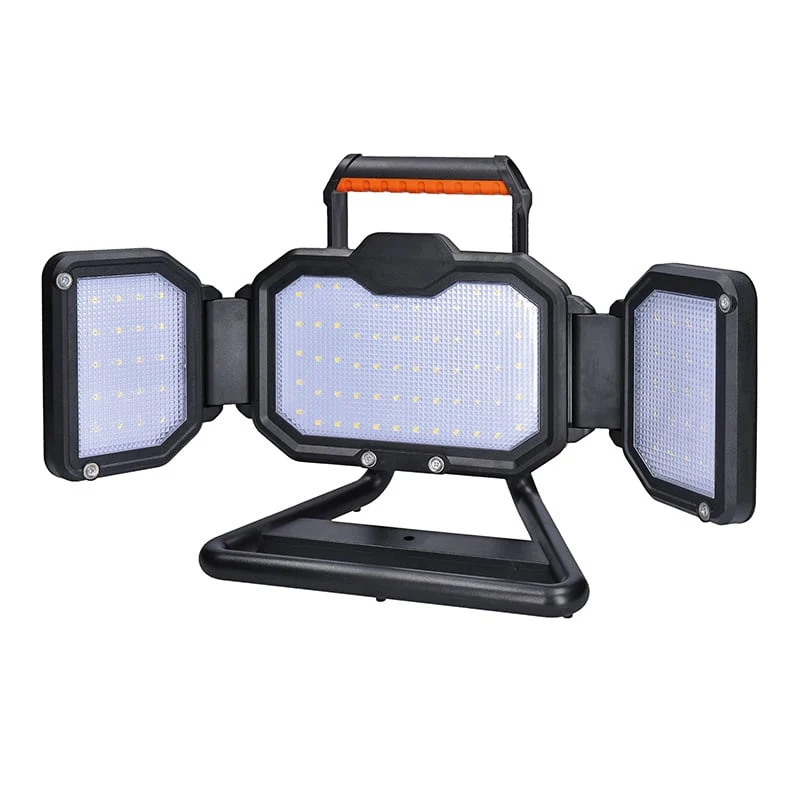 Solight LED reflektor Solight LED reflektor, 30W, prenosný, nabijací, 3000lm, oranžovo-čierny – Obrázok 1
