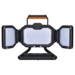 Solight LED reflektor, 30W, prenosný, nabijací, 3000lm, oranžovo-čierny – Obrázok 3