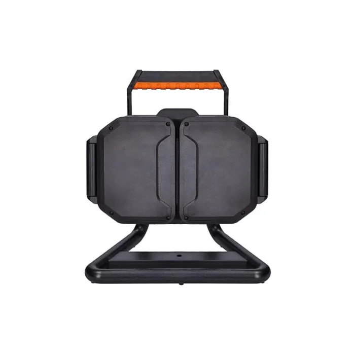 Solight LED reflektor, 50W, prenosný, nabijací, 5000lm, oranžovo-čierny – Obrázok 4