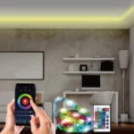 Solight wifi Smart LED svetelný pás, RGB, 5m, sada s adaptérom a dialkovým ovladačom – Obrázok 2