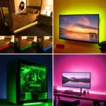 Solight LED WIFI smart RGB pásik pre TV, 4x50cm, USB – Obrázok 3
