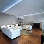 Solight LED COB pásik, sada s adaptérom, vypínač, 5m, 8W/m, 800lm/m, studená biela – Obrázok 3