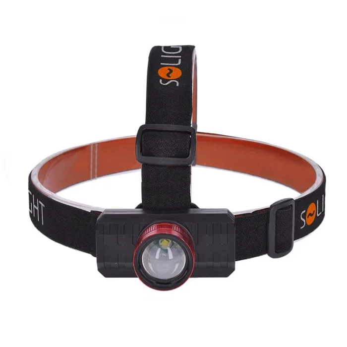 Solight LED čelové nabíjacie svietidlo, 3W, 150lm, zoom, Li-Ion – Obrázok 2