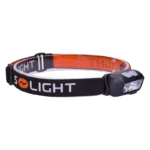 Solight LED čelové nabíjacie svietidlo, 150 + 100lm, biele a červené svetlo, Li-Ion – Obrázok 3
