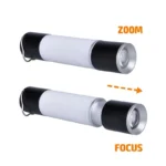 Solight LED nabíjacie ručné svietidlo s kampingovou lucernou, 250lm, power bank, Li-Ion – Obrázok 3