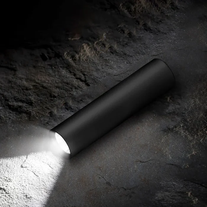 Solight LED nabíjacie vreckové svietidlo, 120lm, Li-Ion, USB, hliník, čierna – Obrázok 3