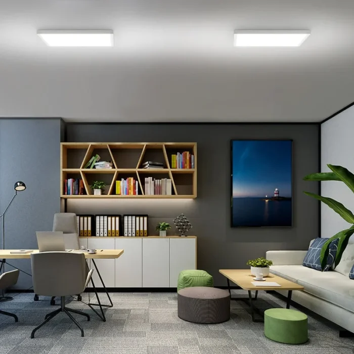 Solight LED stropné osvetlenie prisadené, 40W, 4800lm, 4000K, UGR – Obrázok 2