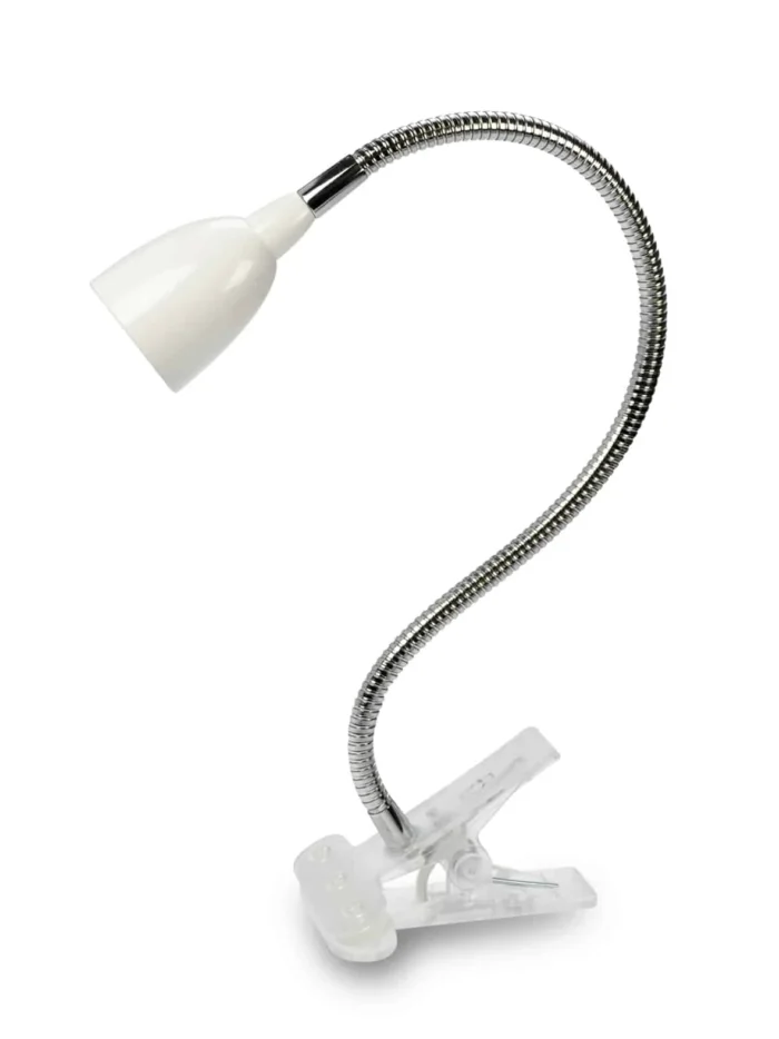 Solight LED stolná lampička, 2,5W, 3000K, clip, biela farba – Obrázok 4