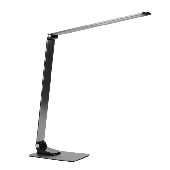 Solight LED stolná lampička stmievateľná, 11W, zmena chromatickosti, brúsený hliník, strieborná – Obrázok 3