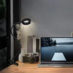 Solight LED stmievateľná stolná lampička s klipom, 300lm, nastaviteľná teplota svetla, USB – Obrázok 3