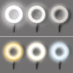Solight LED stmievateľná stolná lampička s klipom, 300lm, nastaviteľná teplota svetla, USB – Obrázok 4
