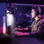 Solight LED stmievateľná lampička s RGB podsvietením, 10W, 600lm, zmena chromatičnosti, diaľkový ovládač – Obrázok 2