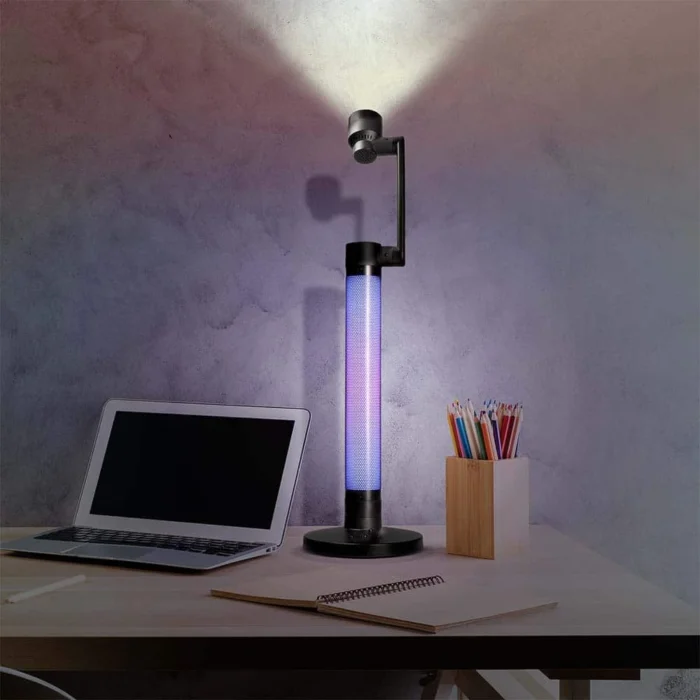 Solight LED stmievateľná lampička s RGB podsvietením, 10W, 600lm, zmena chromatičnosti, diaľkový ovládač – Obrázok 4