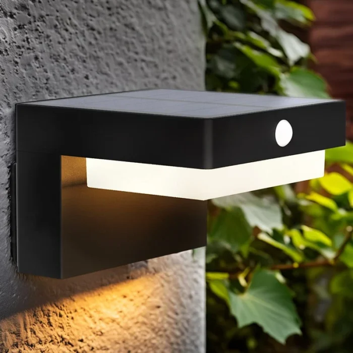 Solight LED solárne nástenné osvetlenie Palermo, 5W, 400lm, 3000K – Obrázok 2