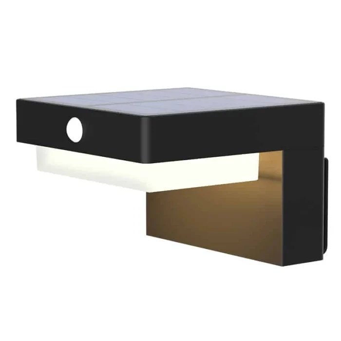 Solight LED solárne nástenné osvetlenie Palermo, 5W, 400lm, 3000K – Obrázok 4